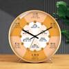 Meridian Flow Traditional Chinese Medicine Health Creative Desk Clock Beauty Salon Spa Silent Desk Clock Living Room Desk Clock
