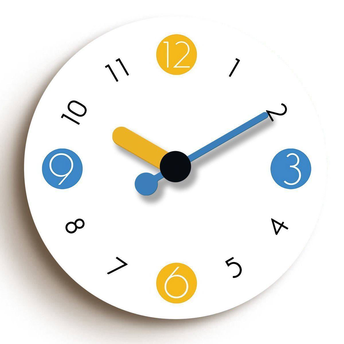 Simple Nordic Wall Clock, Living Room Clock, Fashionable Home Clock, Wall Watch, Modern Silent Quartz Clock