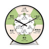 Traditional Chinese Medicine Shop Therapy Wall Clock, Health Center Clock, Twelve-Hour Desk Clock, Meridian Flow Clock, Moxibustion Shop Desk Clock