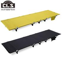 Outdoor lightweight folding bed portable camping bed simple camp bed accompanying lunch break bed camping simple leisure bed