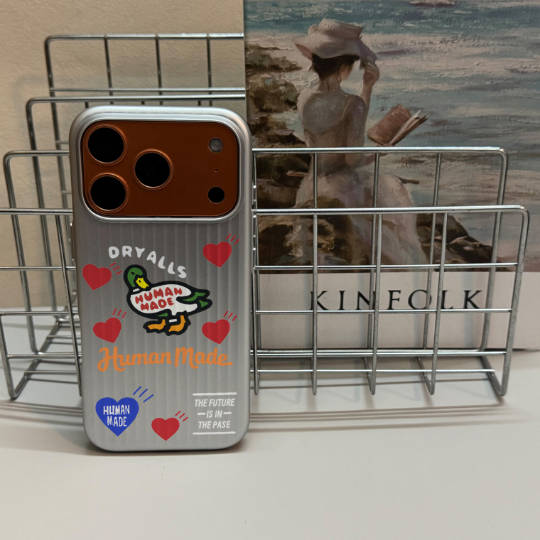 HUMANMADE Polar Bear Duck Hearts for Pro Max, 18 - 12, Air iPhone Case