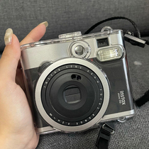 (nix90 прозрачная хрустальная оболочка) хлопает для защиты оболочки instax hard shell hush-shell