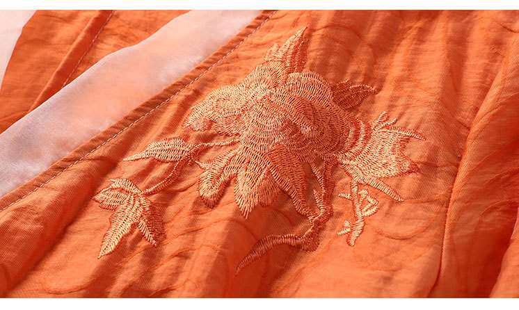 китайский костюм spring and summer women's vintage embroidered hanfu dress sl OTHER