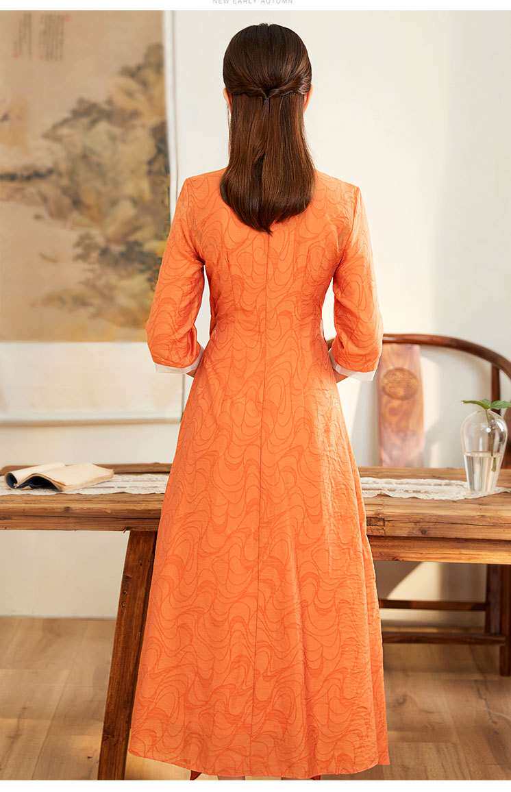 китайский костюм spring and summer women's vintage embroidered hanfu dress sl OTHER