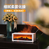 Tao Wantong Flame Atmosphere Humidifier, Simulated Fireplace Aromatherapy Machine, Essential Oil Silent Small Automatic Large Spray Timer, Suitable for Pregnant Women and Infants, Home Desktop Bedroom Decoration, Gift for Men and Women in Autumn and Winter