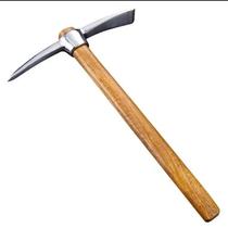 Outdoor Stainless Steel Small Ocean Pick Portable Cross Ice Pick Small Axe Pick Up Mountaineering Climbing Rock Climbing Tool High Hardness Durable