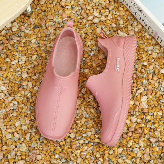 韩版雨靴低帮女士防水35码雨鞋舒适防滑短筒休闲胶鞋工作厨房水鞋