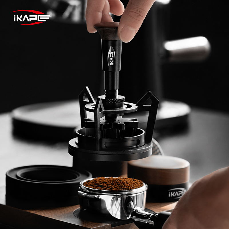 Ikape Hollow Series Rotary Powder Dispenser Coffee Powder Needle Presses and Rotates to Evenly Disperse Clumps