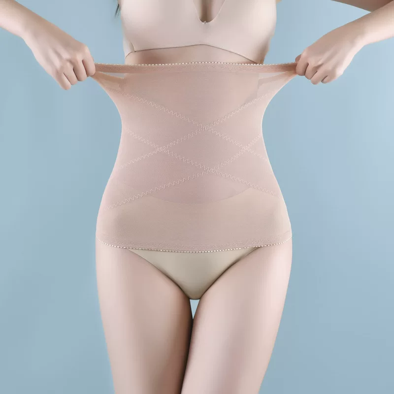 Japanese thin waist belt for weight loss, summer postpartum postpartum bandage, size