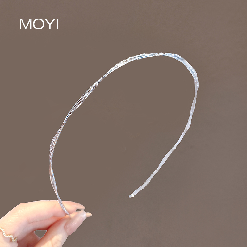 Casual and Unique Design, Metal Thin-Edged Headband, Fresh and Retro, ins Style Cross Headband, New Classy Headband Casual and Unique Design, Metal Thin-Edged Headband, Fresh and Retro, ins Style Cross Headband, New Classy Headband
