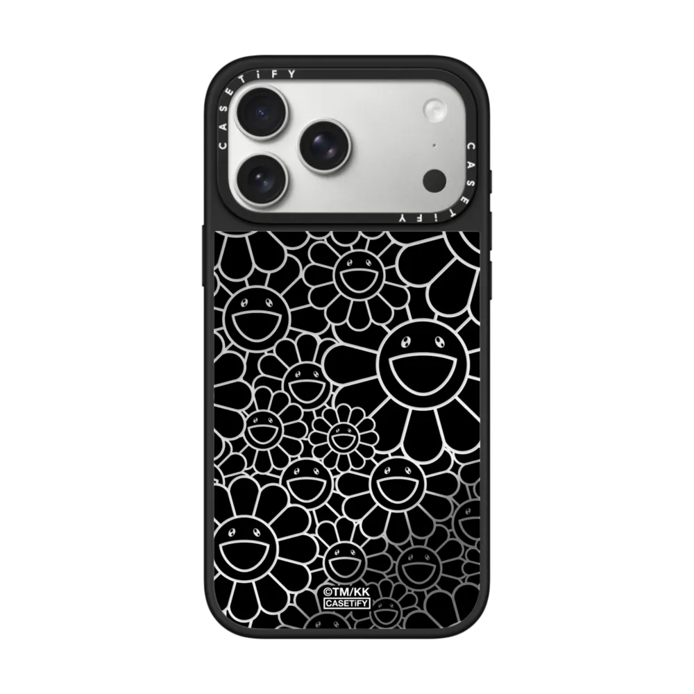 現貨CASETiFY聯名村上隆FLOWERS BLOOM系列適用蘋果iPhone17 pro max磁
