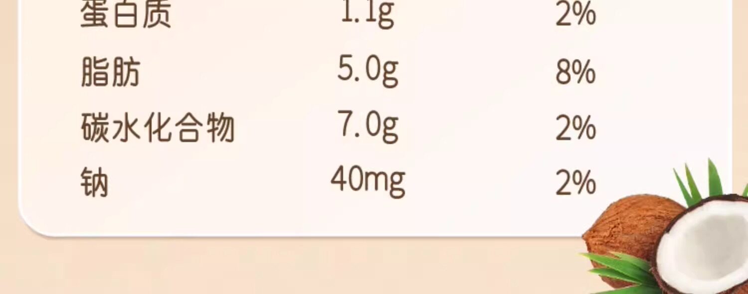 安享好物 安享D级含乳饮料-旺旺每日喝椰奶 企标
