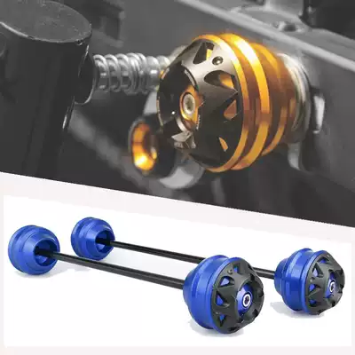 Suitable for Suzuki GSX-R1000 01-04 modified front and rear wheel anti-drop ball