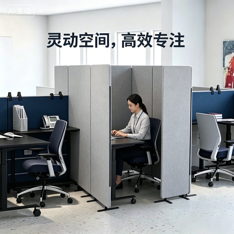 Polyester Fiber Soundproof Partition Screen Office Privacy Partition Expandable Modular Soundproof Panel Movable Polyester Fiber Soundproof Partition Screen Office Privacy Partition Expandable Modular Soundproof Panel Movable