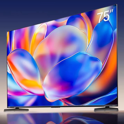 海信电视E5Q 75英寸 U+MiniLED墨晶屏 高刷 以旧换新补贴电视机
