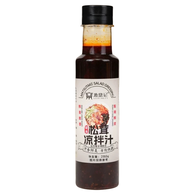 漉鼎记松茸凉拌汁酸辣白灼虾清蒸鱼凉拌菜水煮蘸料海鲜捞汁调味料