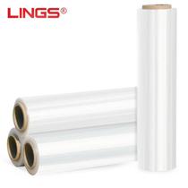 LINGSPE Stretch Film Width 50cm Packaging Film Stretch Tape Waterproof and Dustproof Film Packaging Stretch Film Manual Machine