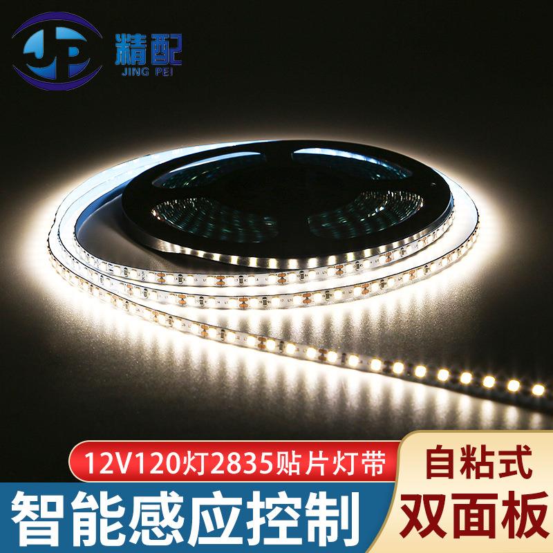 led灯条室内家装感应氛围灯2835低压高亮亚马孙爆款双色温灯带条