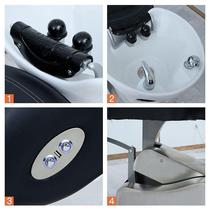 High-end Japanese simple shampoo bed beauty salon electric flushing barber shop fully automatic hair salon dedicated scalp treatment bed