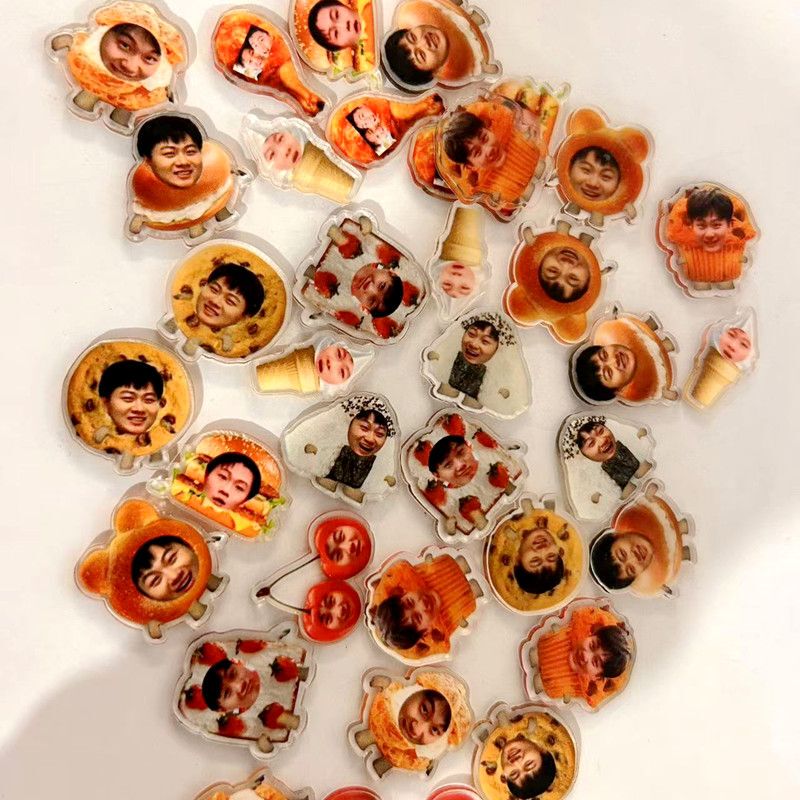 High-Quality Merchandise from Gao Shang Shou Yue, Including Double-Sided Acrylic Sheets, Fan Support Materials, DIY Gifts, Hair Accessories, Phone Stickers, and Decorations