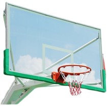 Tempered glass backboard adult outdoor special basketball board aluminum alloy edge standard basketball stand transparent board