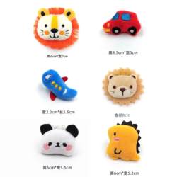 Curtain Decoration Accessories Small Jewelry Embellishment Cartoon Panda Pendant Brooch Accessories Hanging Jewelry Pin White Gauze