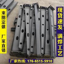 Customized stainless steel I-beam awning steel beam steel structure glass awning canopy beam fully welded corbel bracket