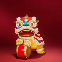 Xinda Warwick lion ornaments lion awakening housewarming and moving gifts opening gifts living room wine cabinet decorations wedding gifts