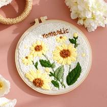 Poke embroidery diy wool painting couple Le Xiu needle material package supermarket AliExpress consignment hot