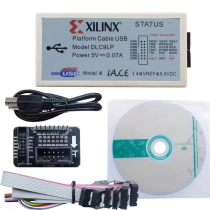 Xilinx downloader interface adapter board five high-quality adapter cables high-end USB cable CD