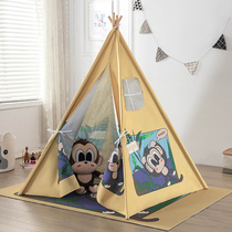 Children Cartoon Monkey Pro Subroom Mongolia Bag Tent Indoor Game House Boy Girl Little House Sub-Bed God