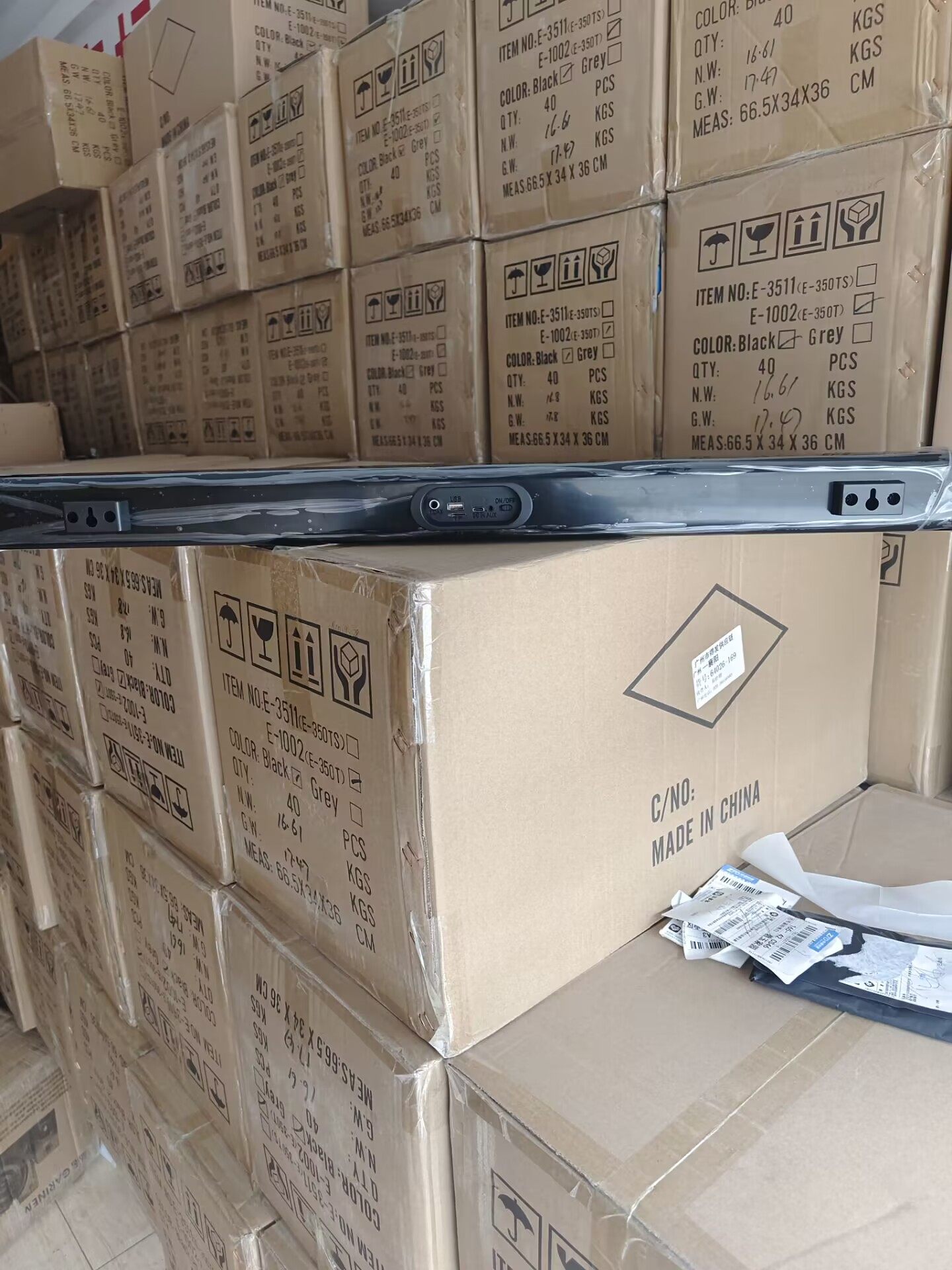 Clearance Stock 95% New Soundbar for Tv, Computer, Audio, Bluetooth Speaker, Rechargeable, High-Definition 5.1 Surround Sound