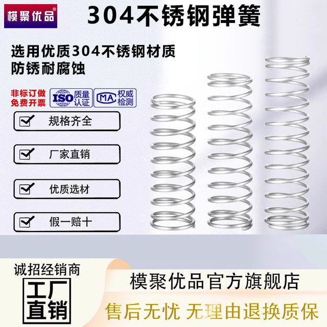 Mold high-quality 304 stainless steel spring spot speed