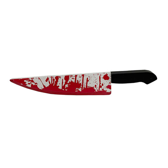 Halloween Realistic Bleeding Knife Weapon Sharp Knife Kitchen Knife Horror Knife Cosplay Party Event Performance Prop Knife