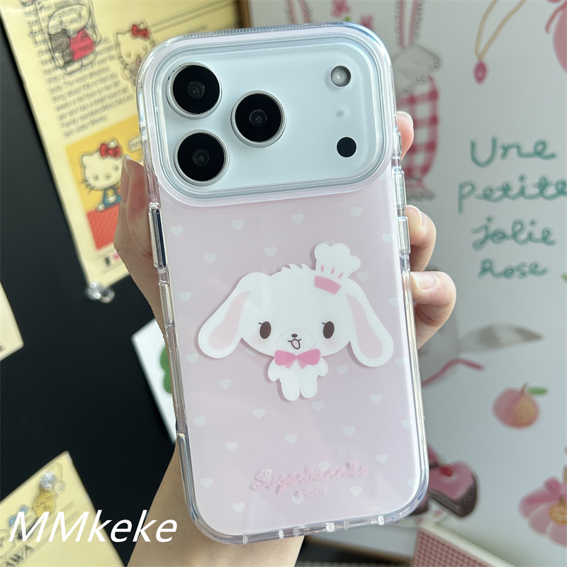 Japanese-Style Cute ins Retro Heart-Shaped Dessert Rabbit Case Suitable for Apple 16 Pro Max Double-Layer Imd Phone Case iPhone 17 Pro Bonnie Rabbit 13 Sweet Girl 15 Pm Cute Thing 14 Pro Japanese-Style Cute ins Retro Heart-Shaped Dessert Rabbit Case Suitable for Apple 16 Pro Max Double-Layer Imd Phone Case iPhone 17 Pro Bonnie Rabbit 13 Sweet Girl 15 Pm Cute Thing 14 Pro