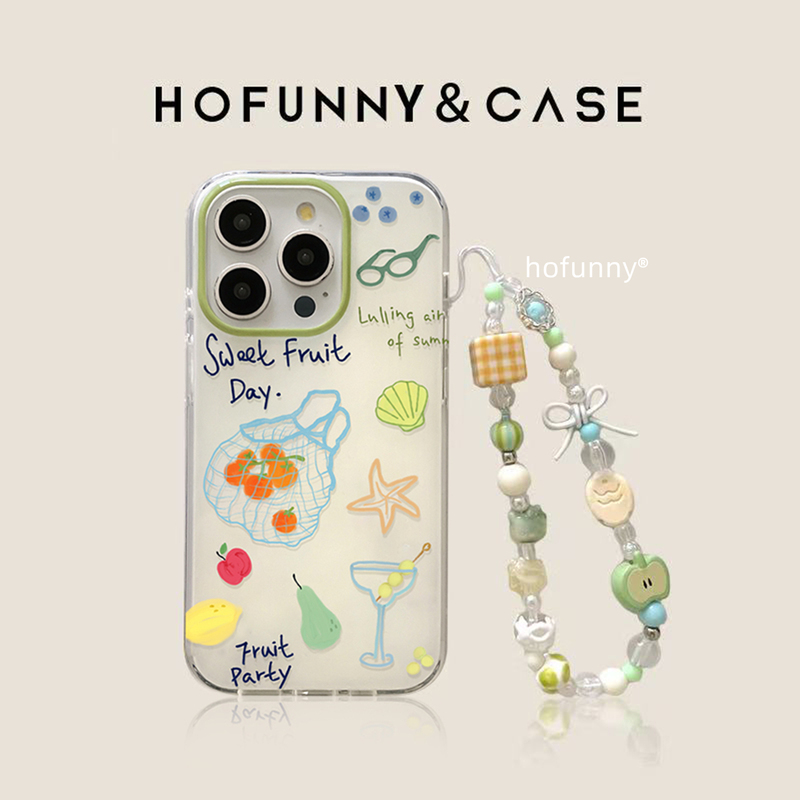 Korean-Style Graffiti Starfish Tomato Fruit Shell with Chain Suitable for iPhone 16 Pro Max Apple 15 Pro Max Phone Case New Model 13 Anti-Drop 14 Pro Max Protective Cover Creative Double Layer Korean-Style Graffiti Starfish Tomato Fruit Shell with Chain Suitable for iPhone 16 Pro Max Apple 15 Pro Max Phone Case New Model 13 Anti-Drop 14 Pro Max Protective Cover Creative Double Layer