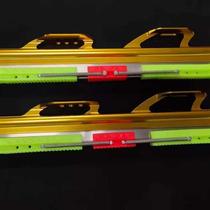 Speed ​​skating blade shoe cover short track and avenue dislocation skate shoe protection set skate blade cover three-section knife holder cover