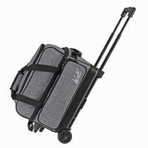 Wolts nouveau sac de bowling trolley pour hommes et femmes sac à double balle sac à double balle portable sac de rangement portable fini grande capacité