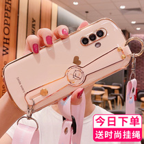 vivox30 mobile phone shell vivox30pro high-grade female x30 silicone soft shell all-inclusive camera lens x30pro drop protection case personality creative limited new ultra-thin wristband