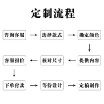 Chinese style entrance door decoration customized light luxury creative house number plate home wooden residential number high-end welcome