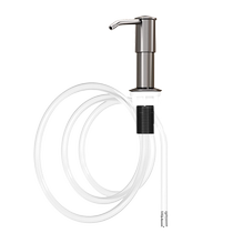 Dishwashing liquid sink press kitchen pressure extractor dishwashing sink dish basin 304 stainless steel soap liquid extension tube