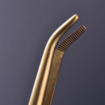 Tea clip pure copper tea clip tea drinking tool cup clip non-slip tweezers to take tea leaves tea pinch single tea set pliers to wash the cup