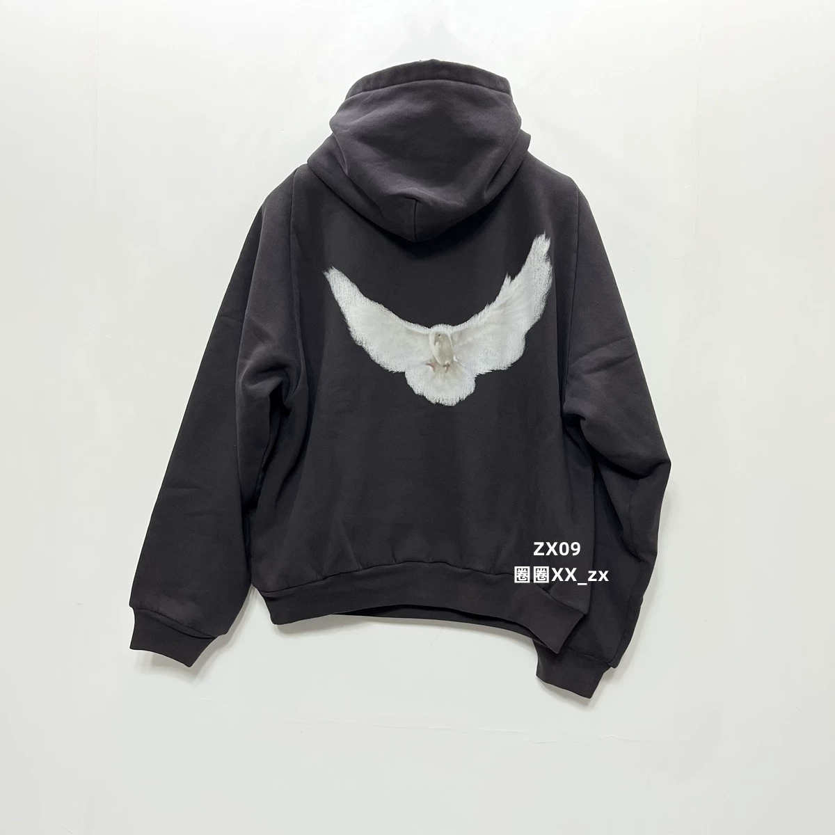 Свитер с капюшоном свободного кроя, ко-брендинг Yeezy Gap Balenciaga три party co-branded Kanye Peace голубь