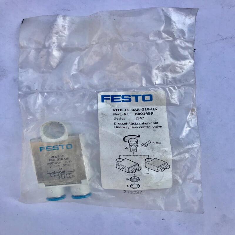 Original One-Way Throttle Valve Vfof-Le-Bah-G18-Q6