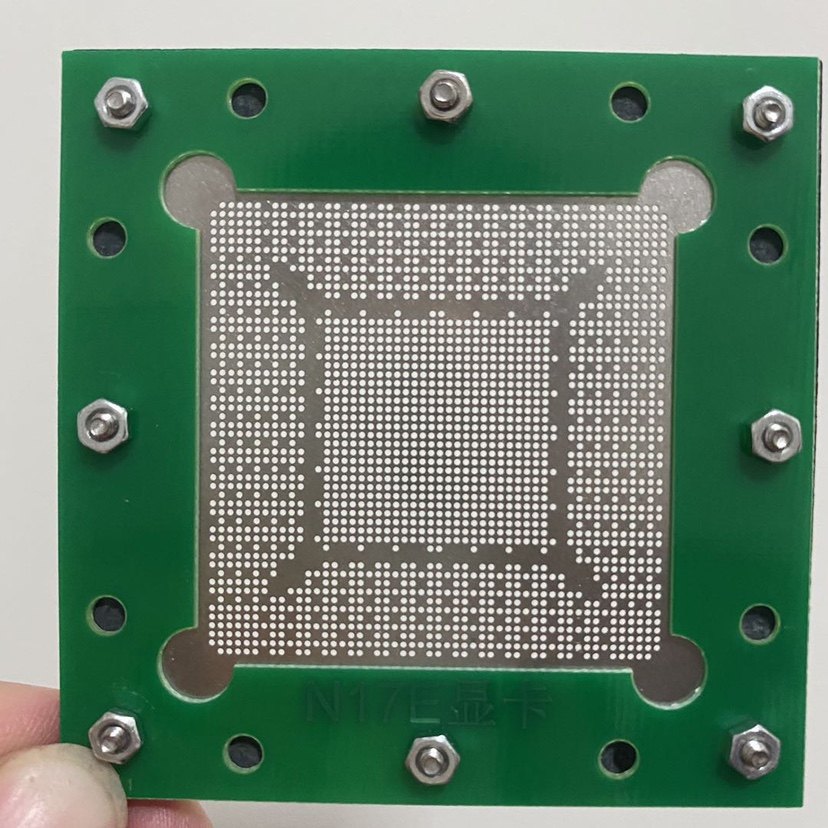 GTX1060 1070 1080 GP104-200-A1 GP106-400-A1 graphics card steel mesh hole Positive hole large