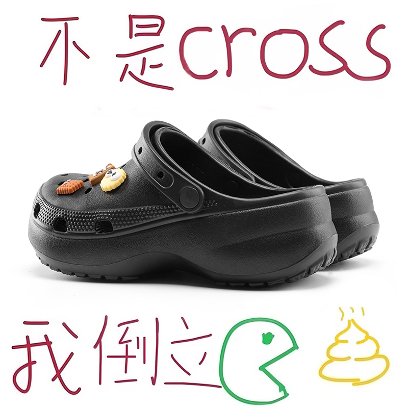 Official Genuine Puff Cloud Croc Shoes for Men and Women, Summer Outdoor Beach Shoes, soft sole Non-Slip Closed-Toe Sandals