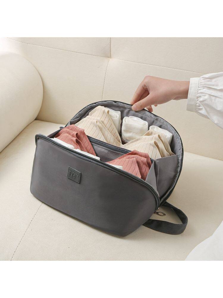 LARGE CAPACITY UNDERWEAR STORAGE BAG PORTABLE UNDERWEAR BRA SPLIT BAG TRAVEL STORAGE BAG BUSINESS TRIP LUGGAGE STORAGE BOX