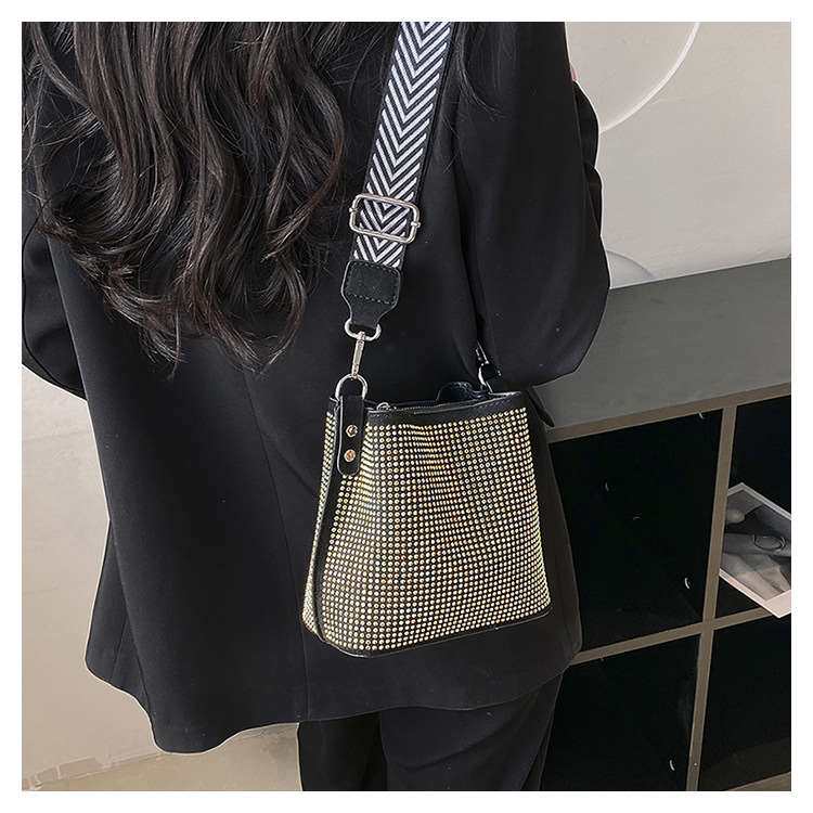 High-end Sense Niche Bucket Bag Women's Diamond New Fashion OTHER / Other 