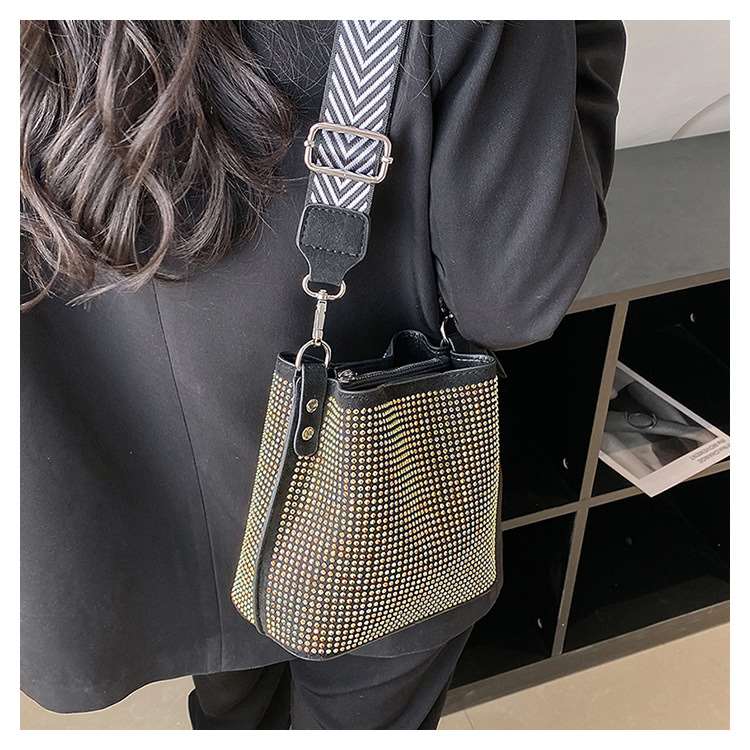 High-end Sense Niche Bucket Bag Women's Diamond New Fashion OTHER / Other 