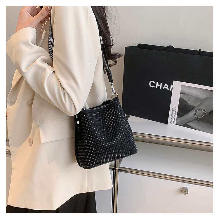 High-end Sense Niche Bucket Bag Women's Diamond New Fashion OTHER / Other 